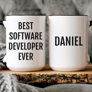 Software Developer Mug, Personalized Gift for Software Developers