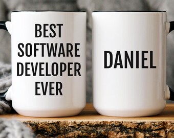 Software Developer Mug, Personalized Gift for Software Developers