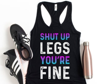 Funny Women’s Gym Tank - Fitness Racerback Tank Top