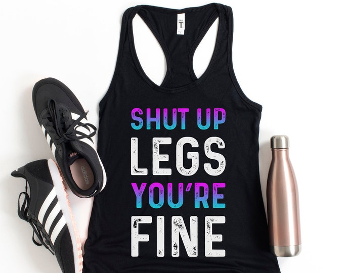 Funny Women’s Gym Tank - Fitness Racerback Tank Top