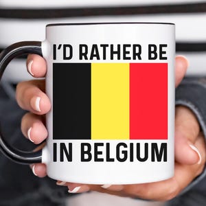 Belgium Gifts, Belgium Mug, Belgium Coffee Mug, Belgium Lover, Belgium Souvenirs, Belgium Coffee Cup