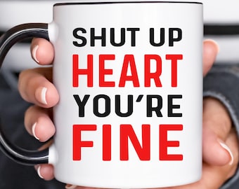 Funny Heart Attack Survivor Mug – Heart Surgery Recovery Gift