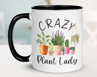 Plant Mug, Gardening Gift for Women, Plant Lady Mug, Gift for Plant Lovers, Plant Mom Gift, Plant Coffee Mug