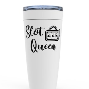 Casino Tumbler, Casino Gifts, Casino Lover, Slot Machine Gifts, Slot Machine Lovers, Gambling Tumbler, Gambling Gifts for Women
