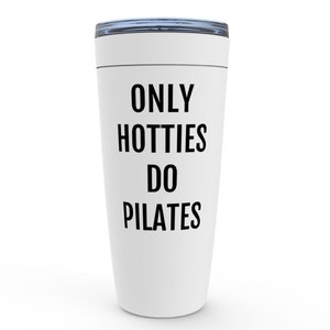 Pilates Tumbler, Pilates Gifts, Pilates Travel Mug, Gift for Pilates Lover, Pilates Gift for Women