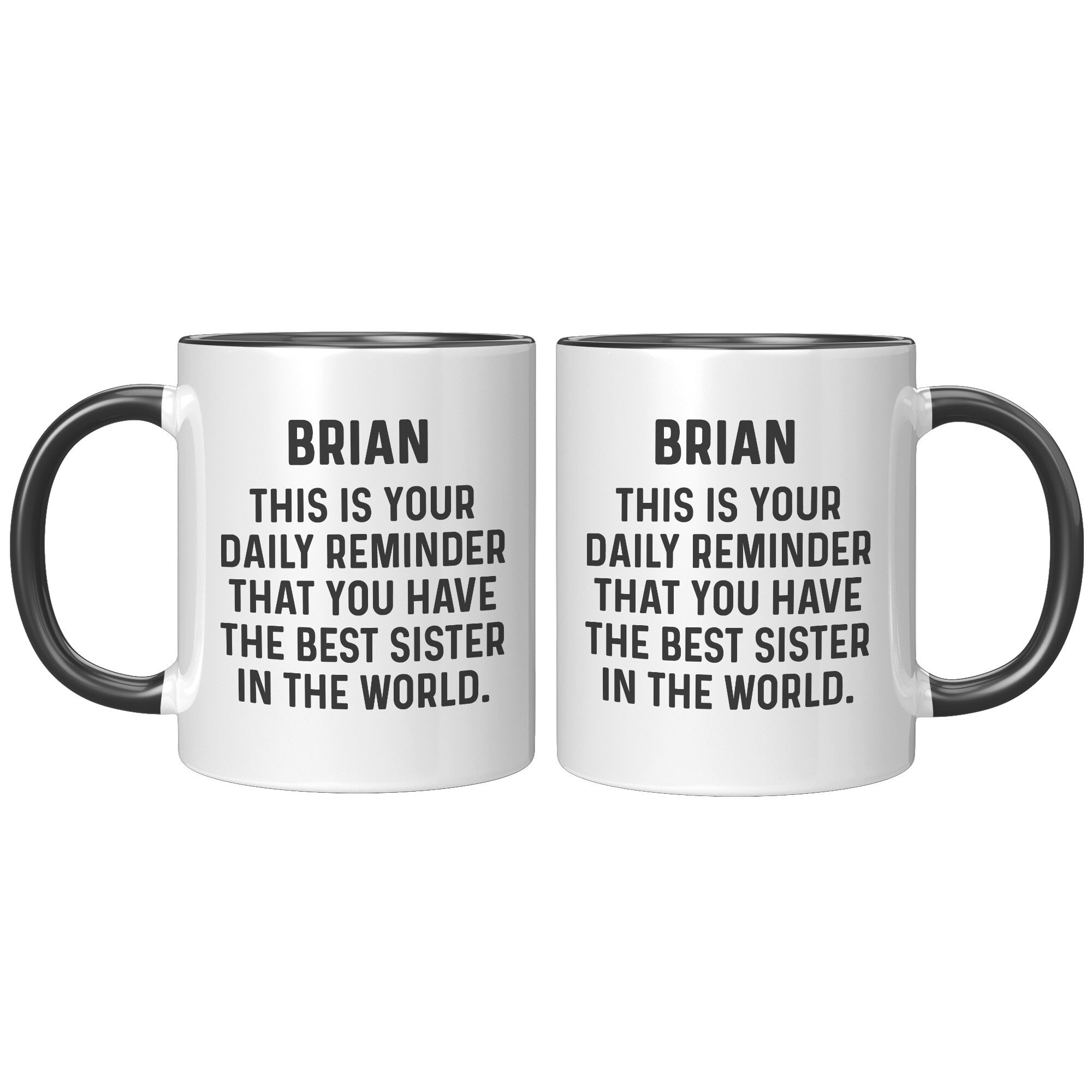 Personalized Brother Mug Brother Coffee Mug Gift for Etsy