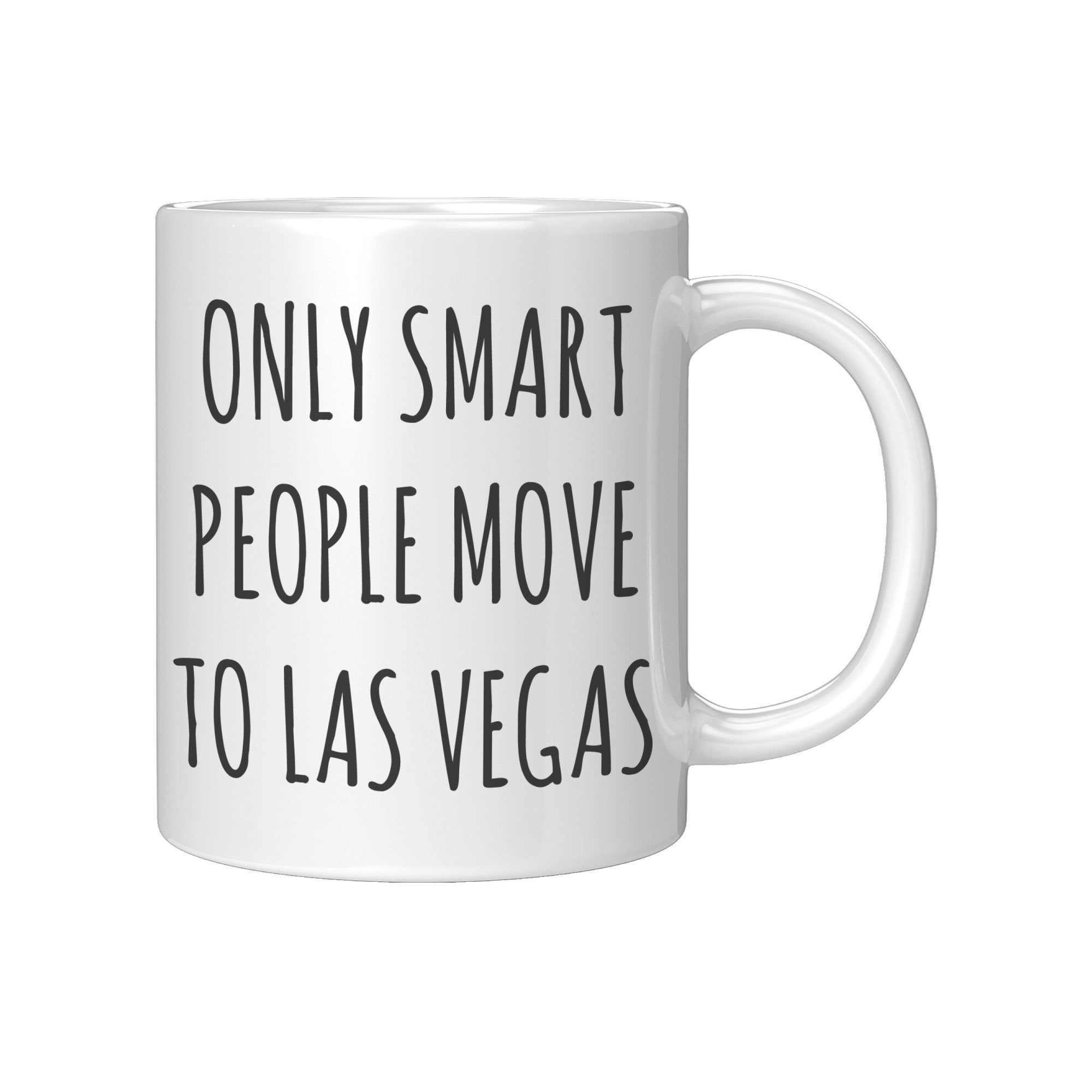 Blue Las Vegas Mug with Fountains - Las Vegas Merch Co