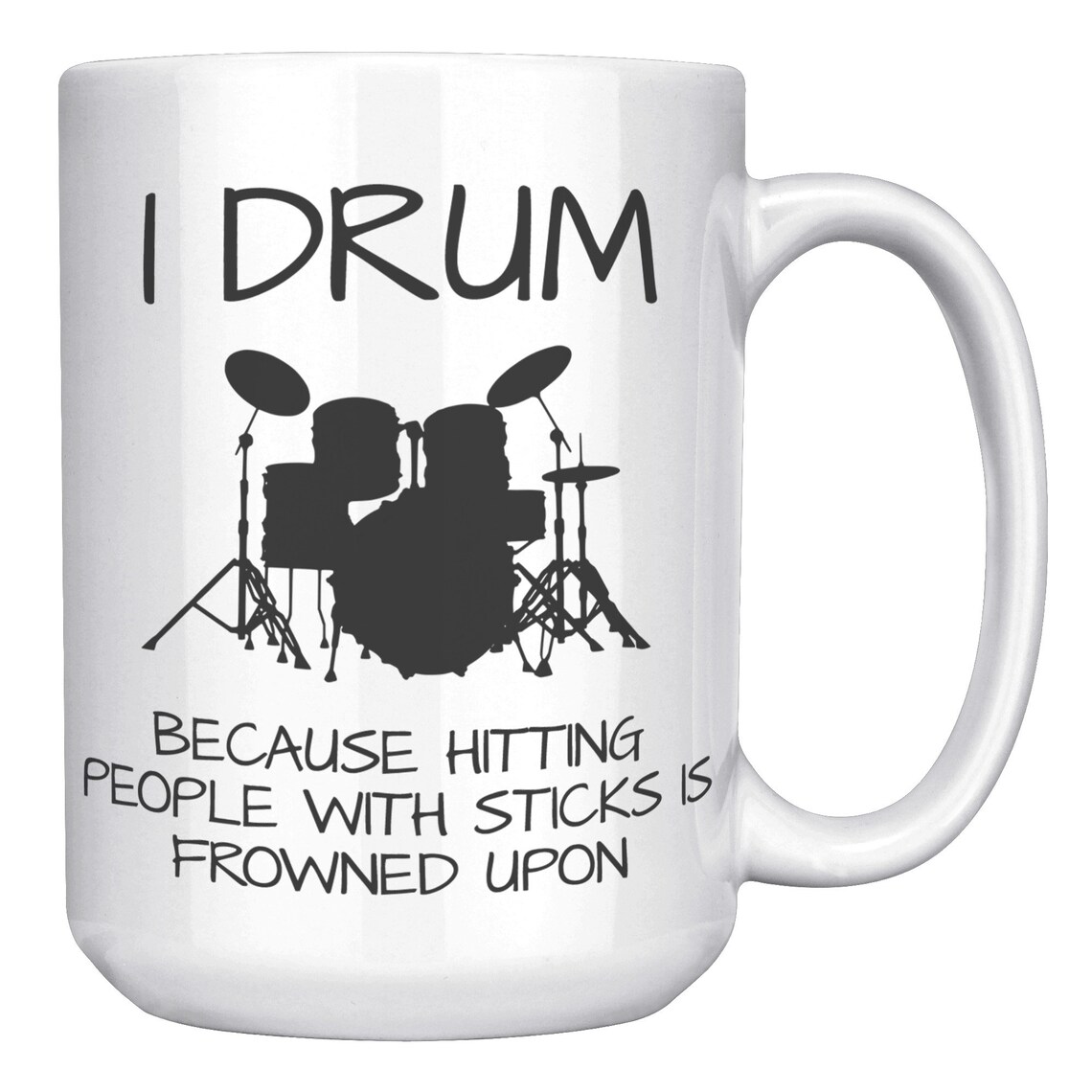 Drummer Mug Drummer Coffee Mug Drummer Gifts Gift for Etsy