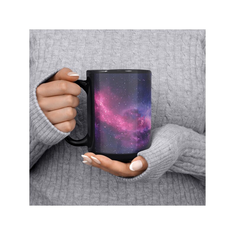 Space Galaxy Mug, Celestial Stars Coffee Mug, Cool Galaxy Mug