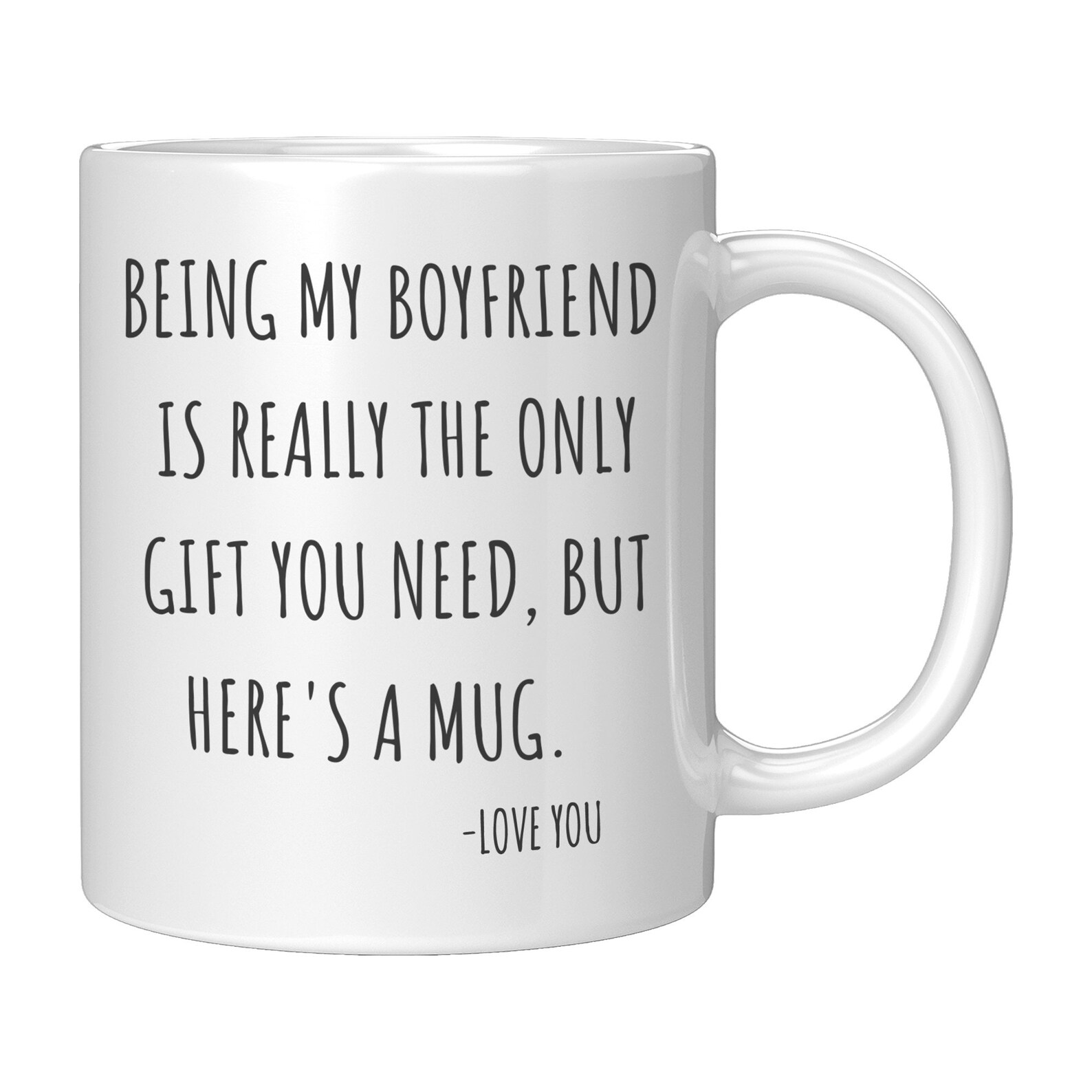 Funny Boyfriend Gift Boyfriend Mug Boyfriend Valentines Day Etsy