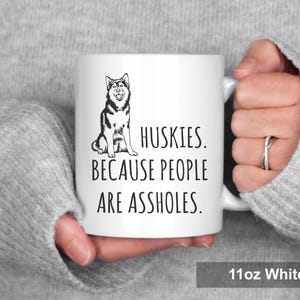 Husky Mug – Funny Husky Lover Gift, Husky Owner Coffee Cup image 4