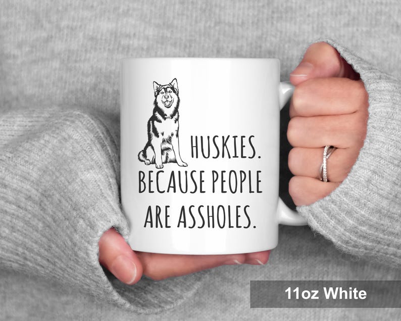 Husky Mug – Funny Husky Lover Gift, Husky Owner Coffee Cup image 4