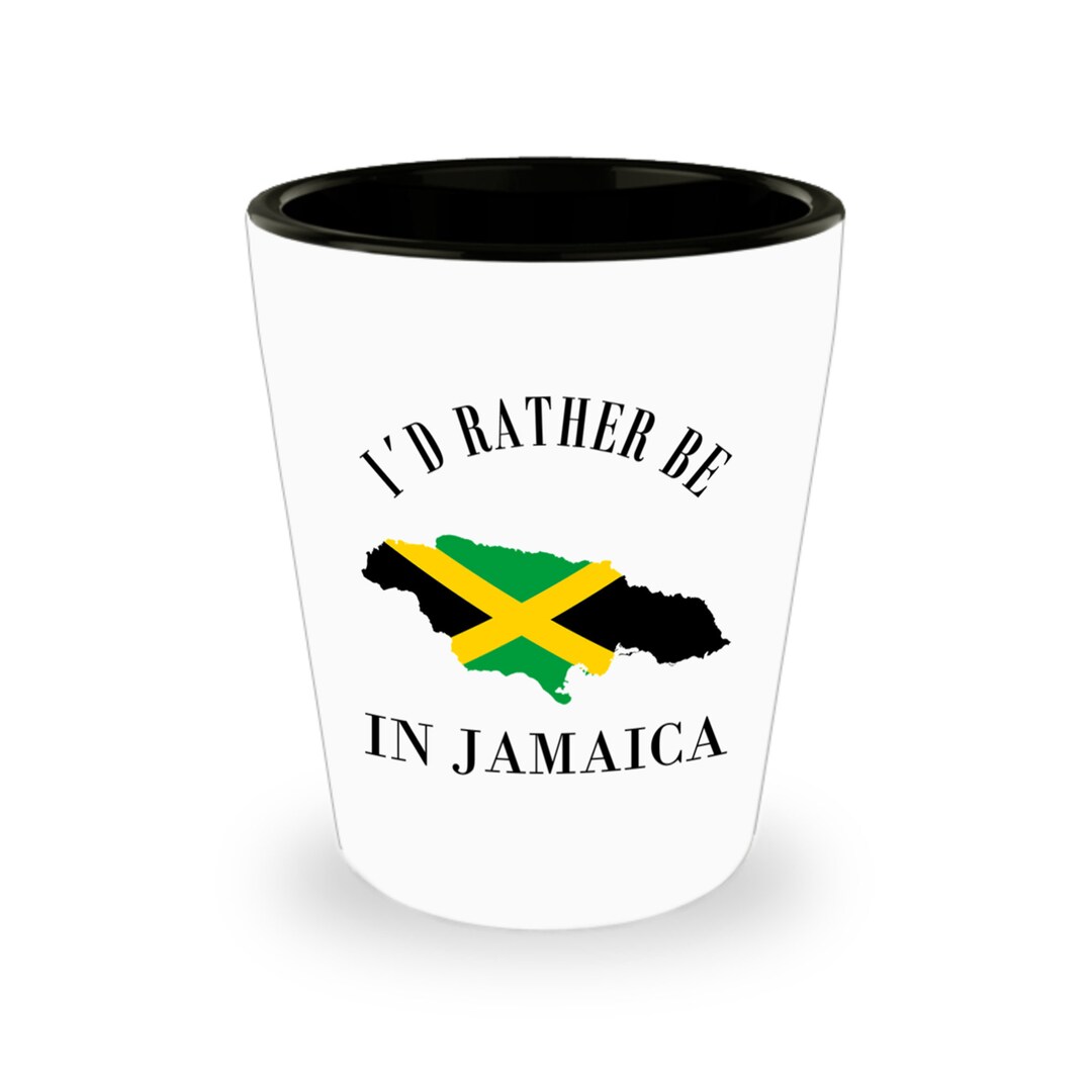 Jamaica Shot Glass, Jamaica Gifts, Jamaica Souvenir Gift, Jamaica