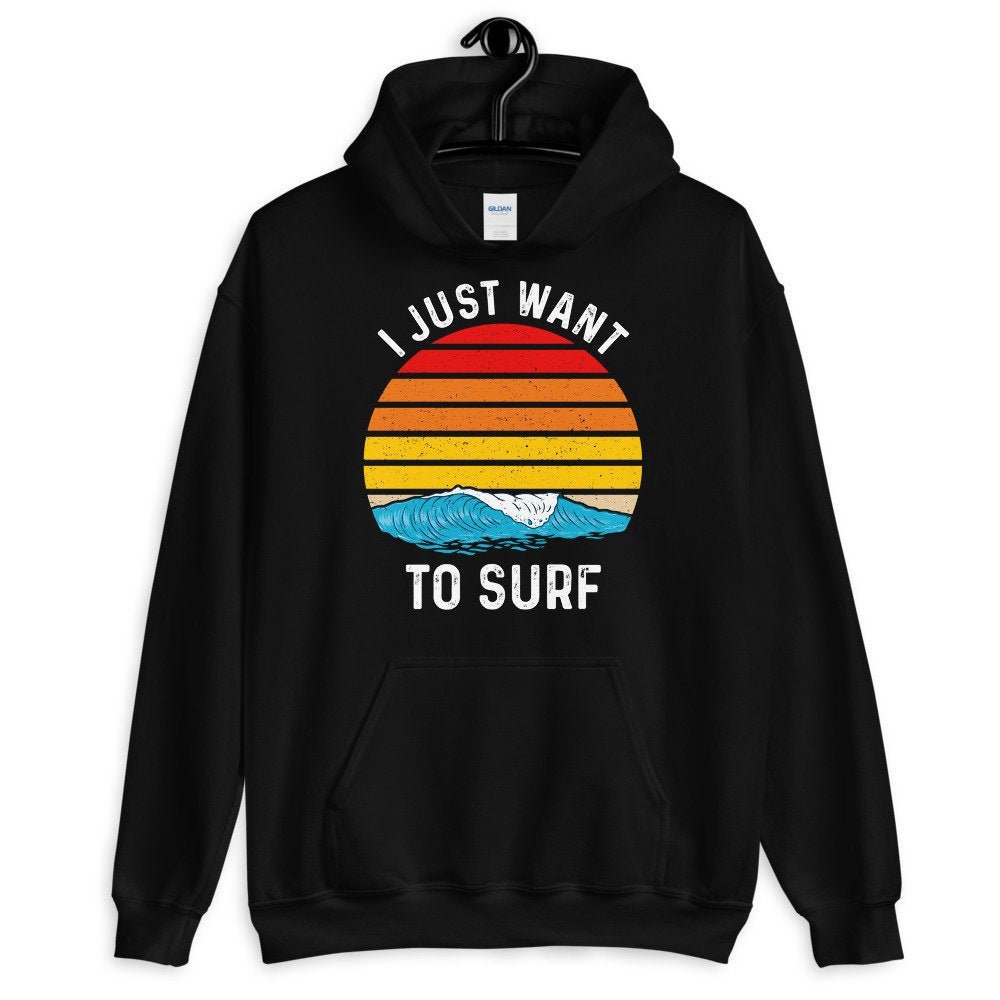 Surf Hoodie Surfing Hoodie Surfer Hoodie Surf Sweatshirt - Etsy UK