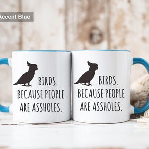 Funny Bird Mug, Bird Lover Gift, Bird Coffee Mug afbeelding 8