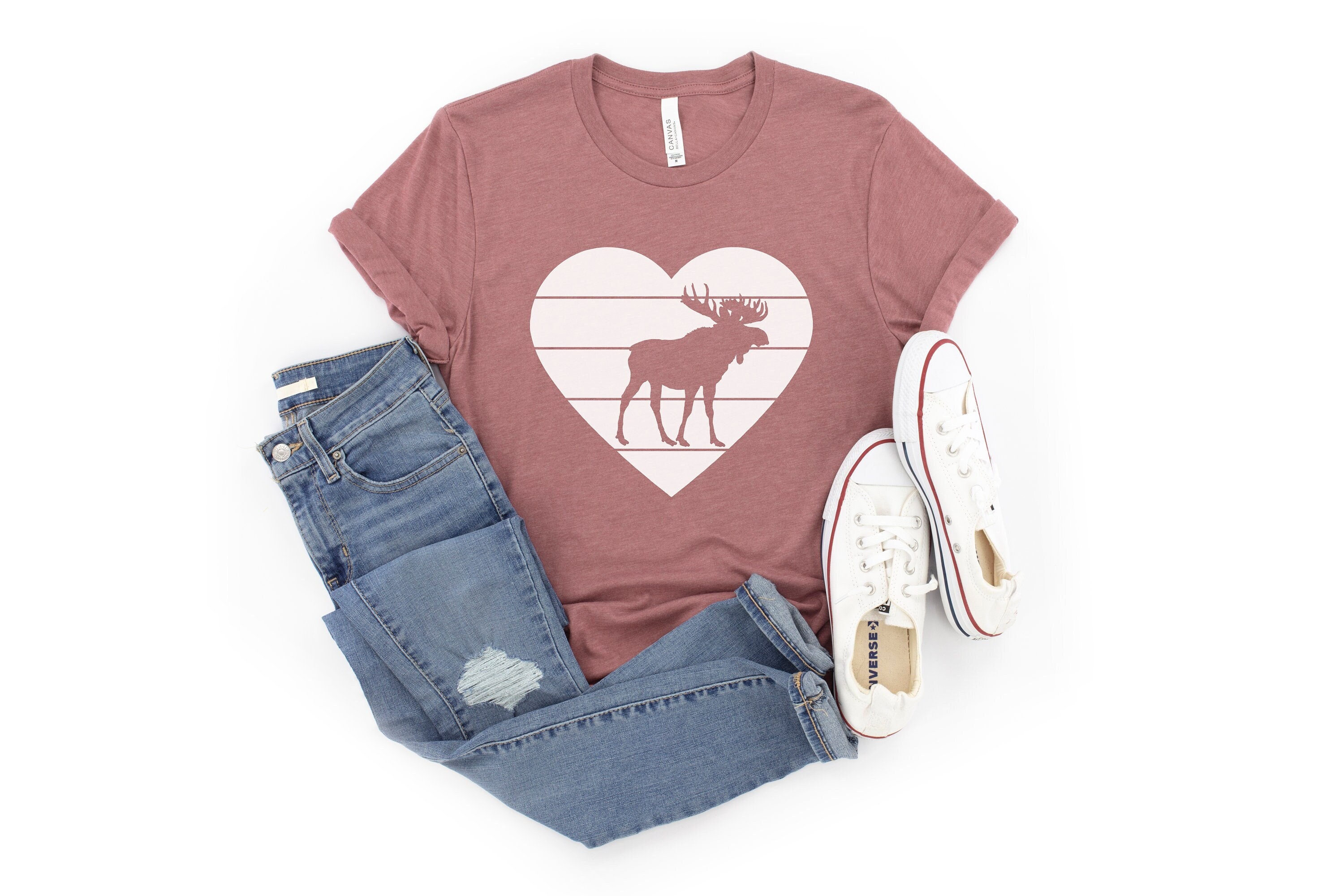 Moose T Shirt - Etsy