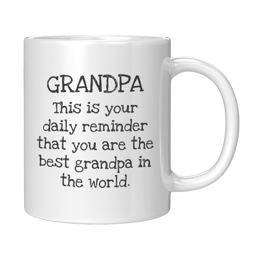 Best Grandpa Mug Grandpa Gift Gift for Grandpa Grandpa Etsy Hong Kong