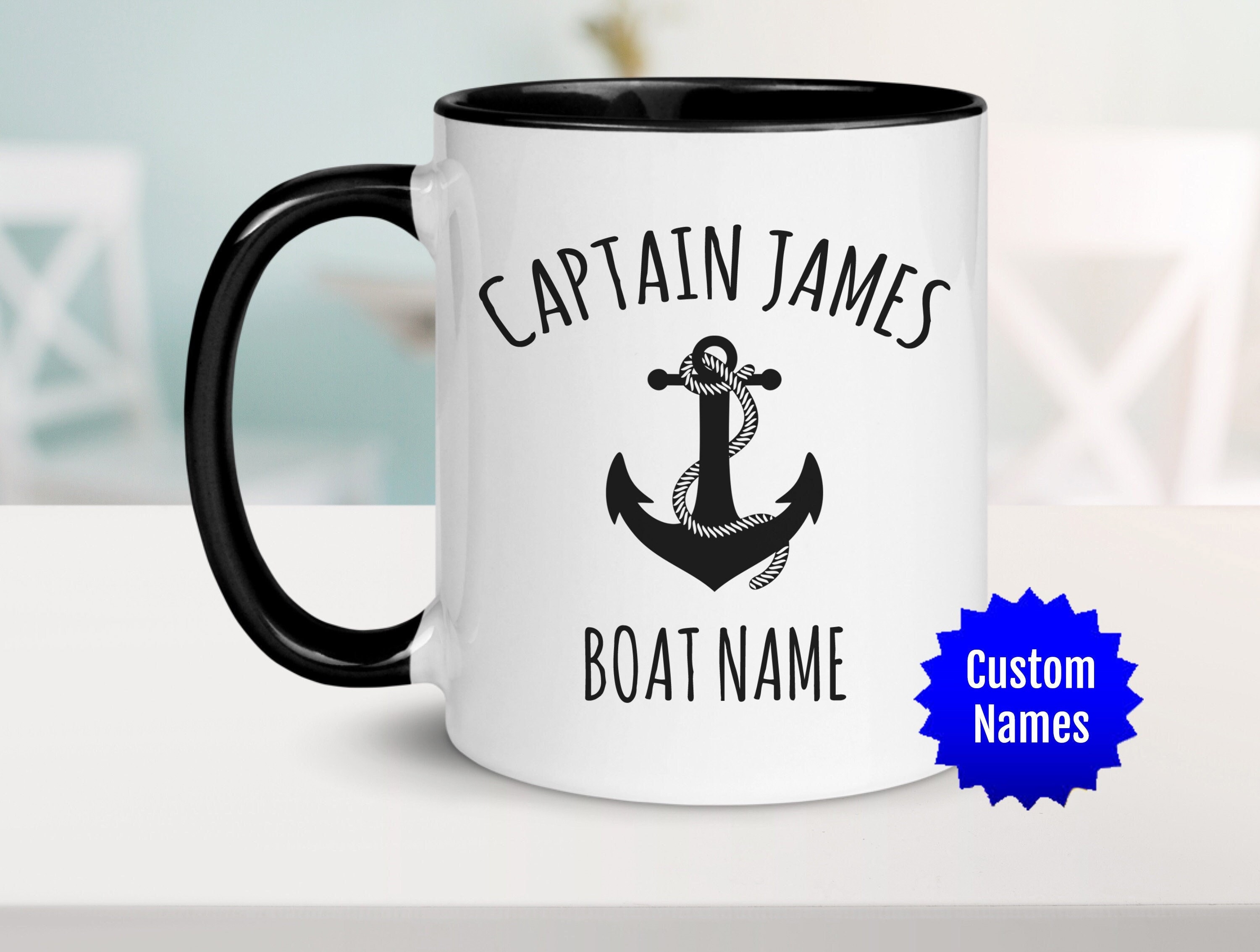 Maustic Boat Gifts for Men, I'm the Captain Coffee Mug, Cool Gifts for Boat  Owners, Boat Accessories Gifts, Boating Gifts, Birthday Gifts for Men Boat