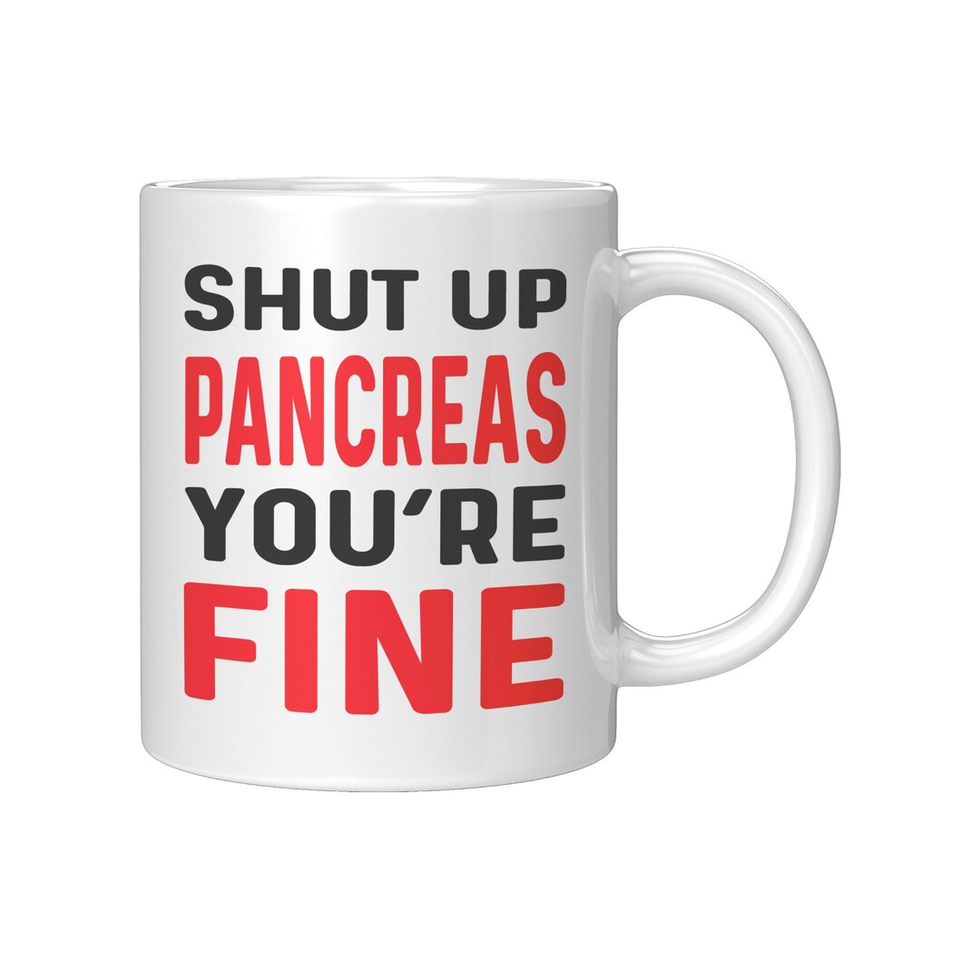 Diabetes Mug, Pancreas Mug, Diabetic Mug, Gift for Diabetic, Diabetes ...