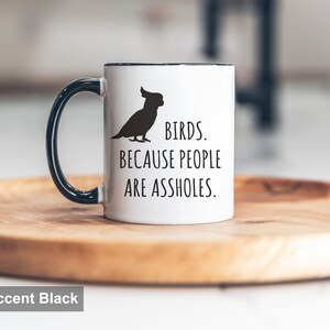 Funny Bird Mug, Bird Lover Gift, Bird Coffee Mug afbeelding 9