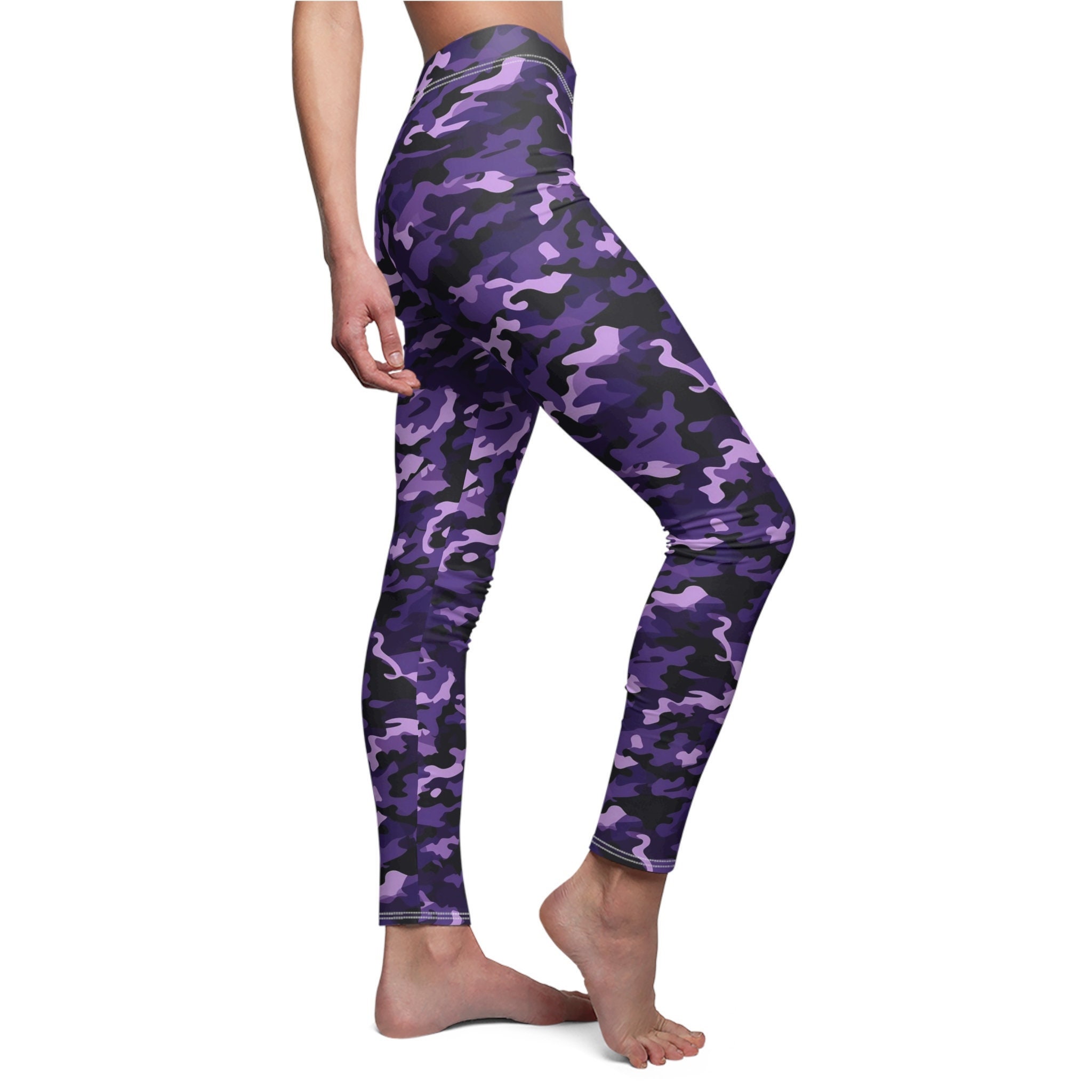 Camo Leggings Black and Multiple Colors Available Camouflage