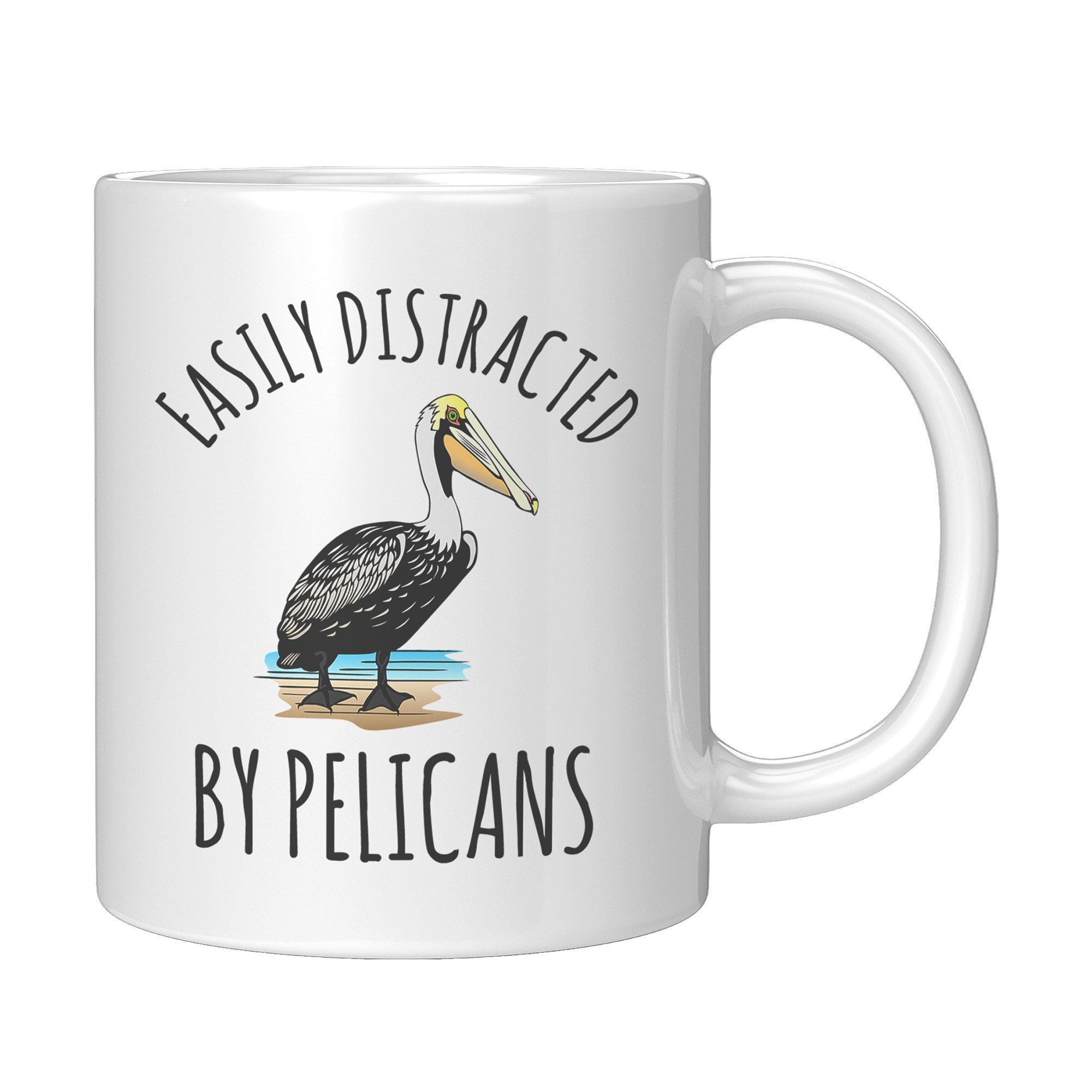 Pelican Mug Pelican Coffee Mug Easily Distracted by -  Sweden