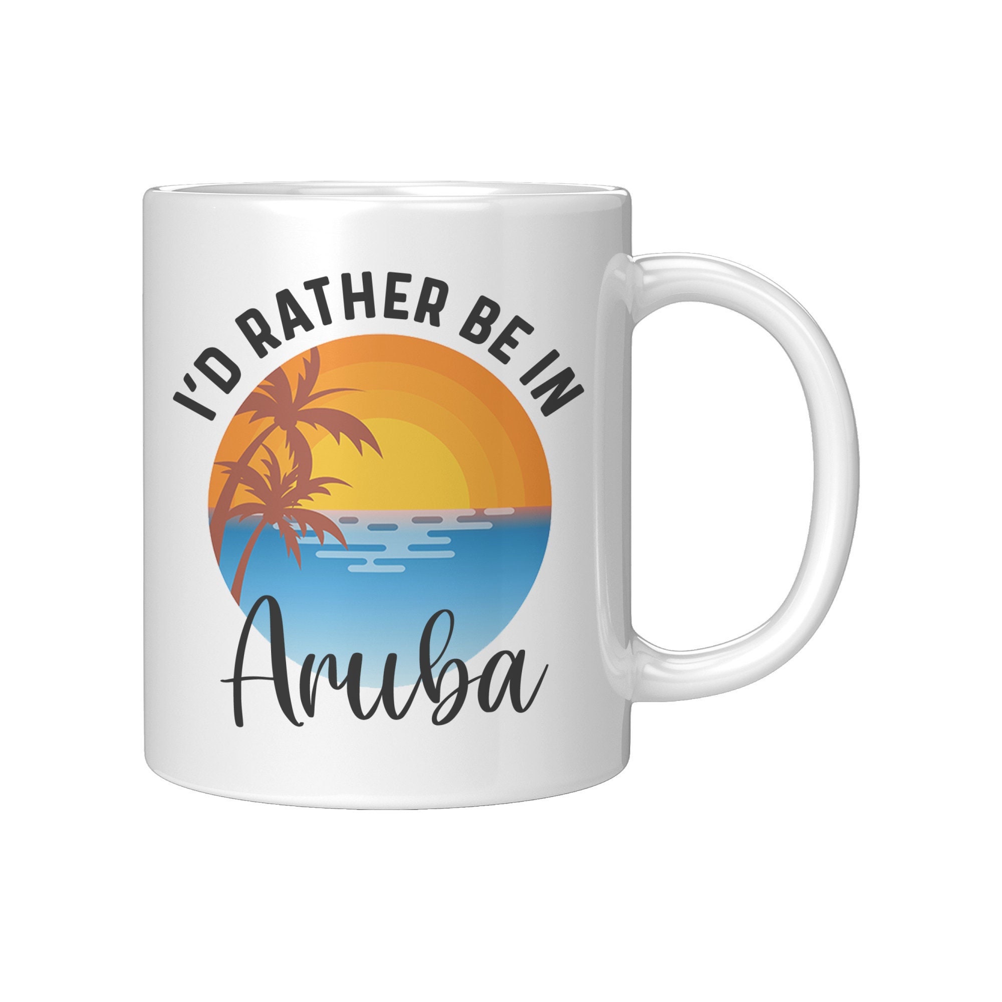 Aruba Souvenir Aruba Coffee Mug Cup Aruba Gift for Men 