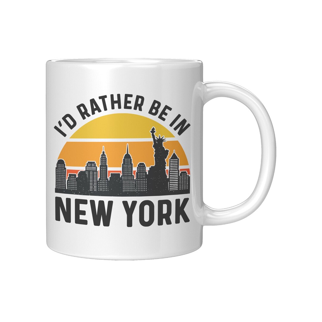 Don't Make Me Use My New York Voice Mug - 11 Oz Ceramic Coffee Mug, New Yorker Gift, Christmas Present - View #6