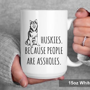 Husky Mug – Funny Husky Lover Gift, Husky Owner Coffee Cup image 5
