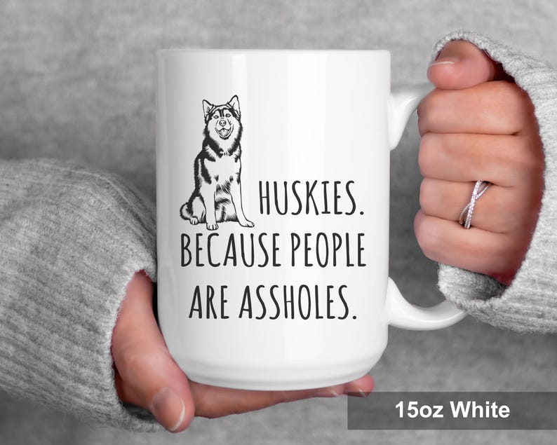 Husky Mug – Funny Husky Lover Gift, Husky Owner Coffee Cup image 5