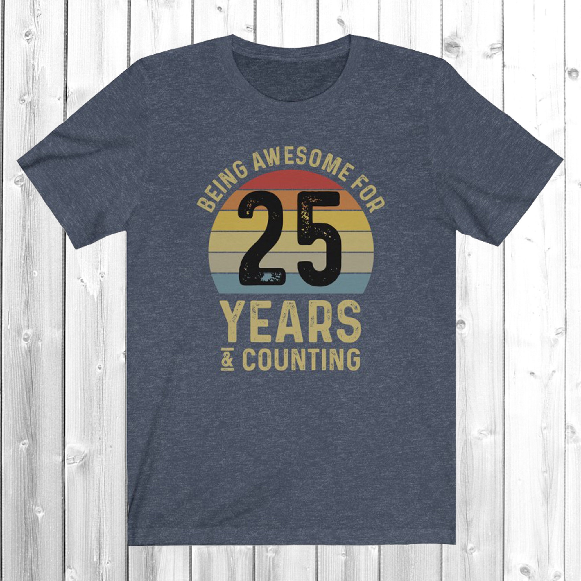 25th Birthday Shirt 25th Birthday Tee Shirt 25th Birthday | Etsy