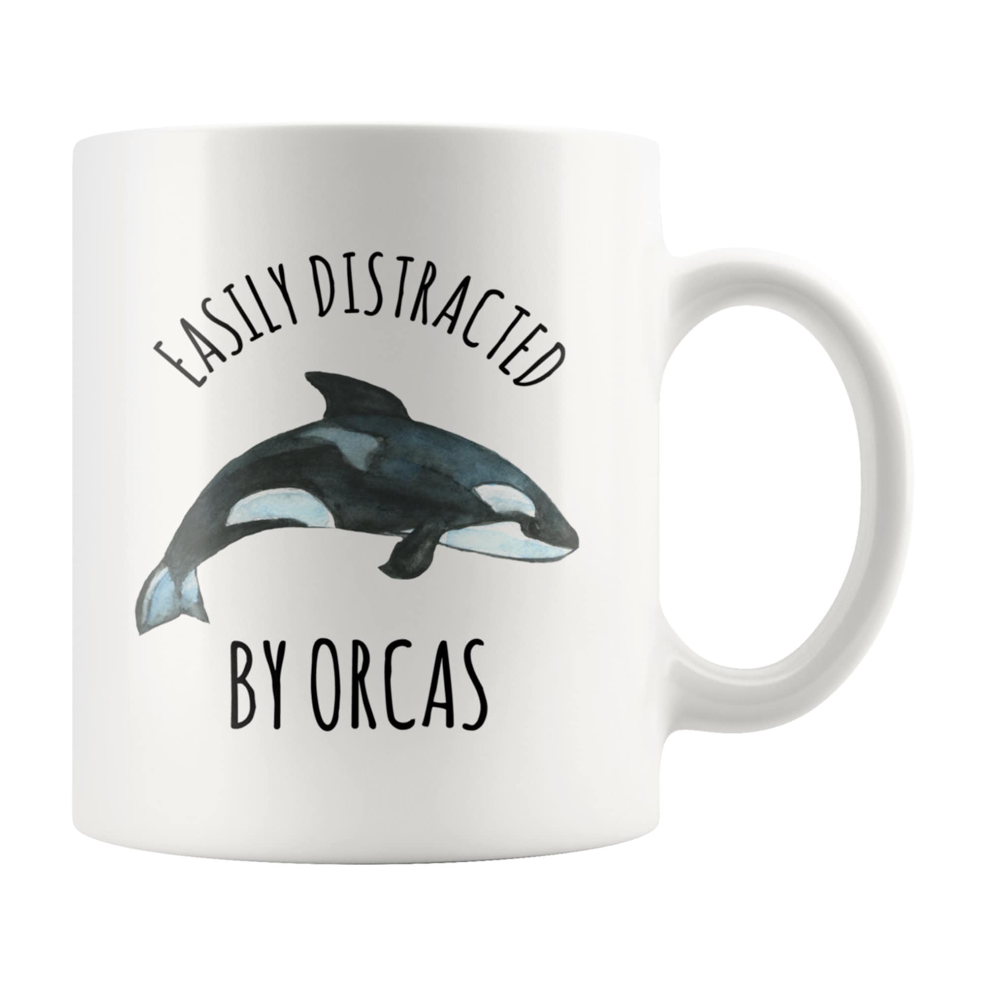 Orca Mug Orca Gifts Orca Cup Orca Coffee Mug Killer Whale Etsy