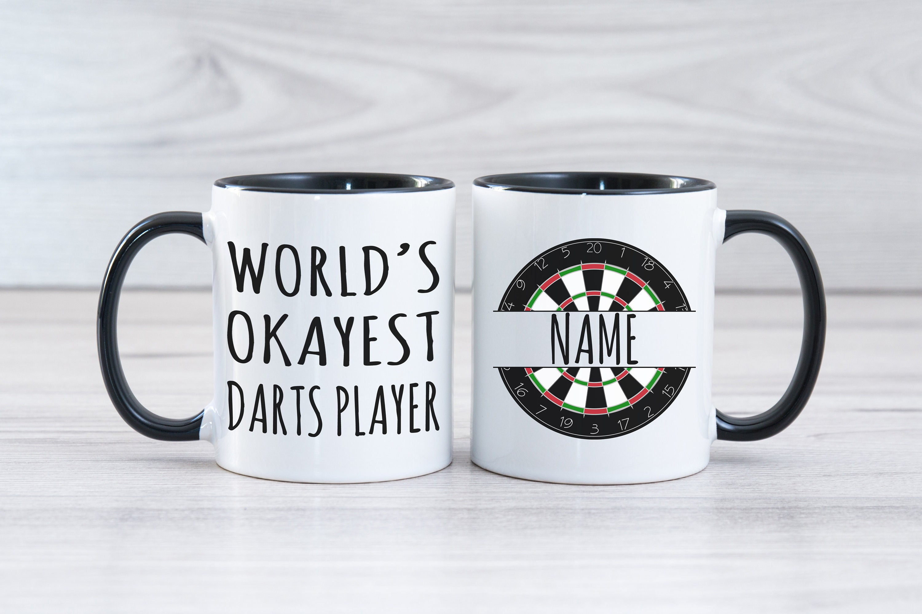 Darts Gifts Personalized Dart Player Gift Darts Mug Darts Etsy