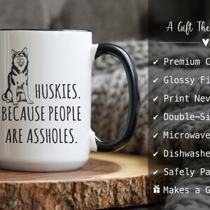 Husky Mug – Funny Husky Lover Gift, Husky Owner Coffee Cup image 6