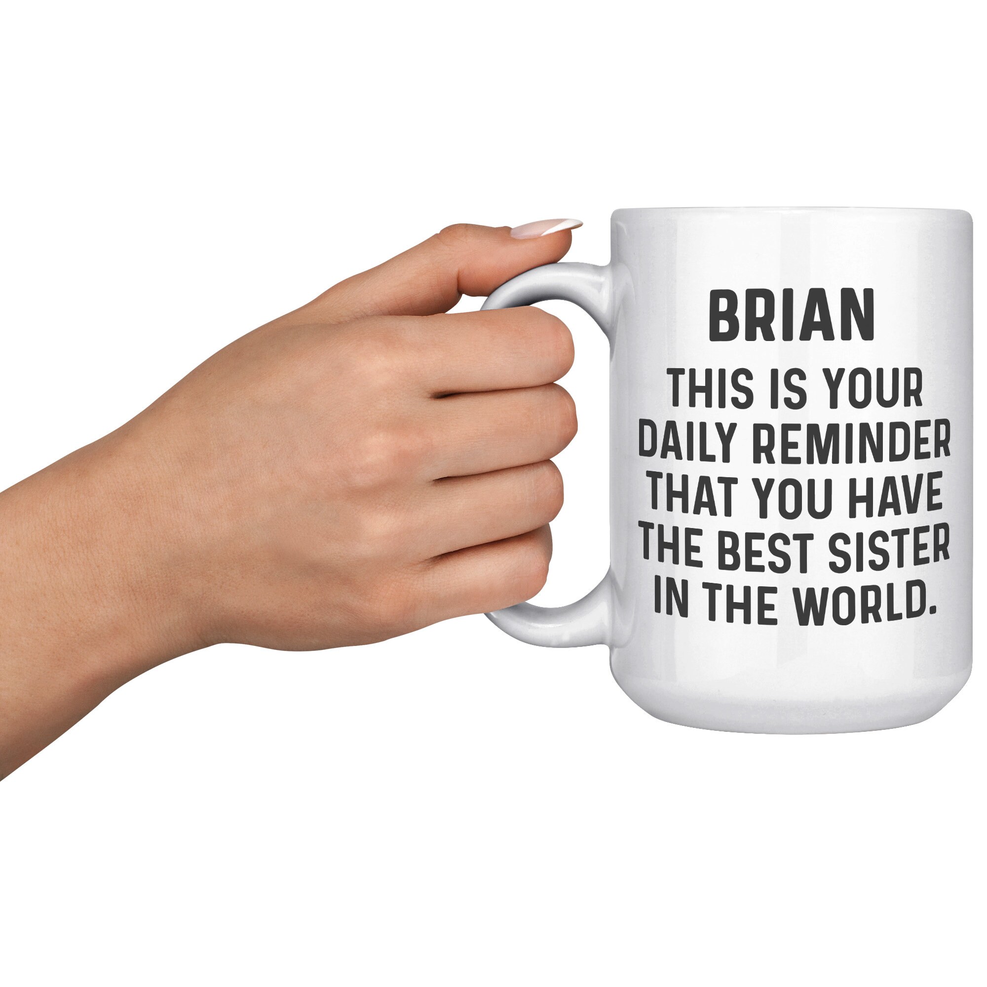 Personalized Brother Mug Brother Coffee Mug Gift for Etsy