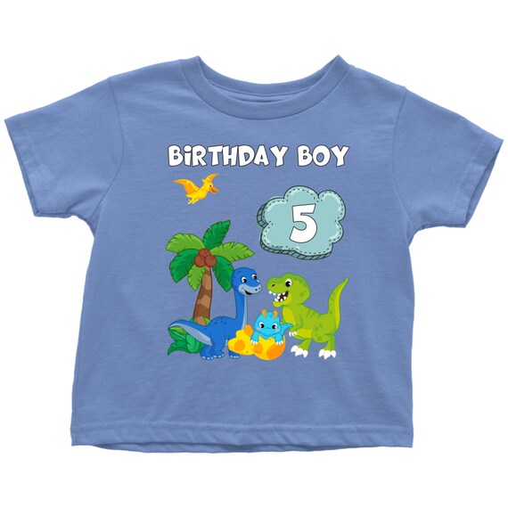 5th Birthday Shirt Boy Birthday Shirt for Boy 5 Boys 5th | Etsy