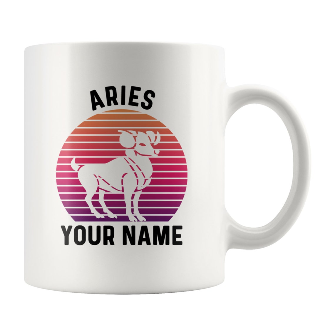 Aries Mug Aries Coffee Mug Aries Gifts for Men Women Zodiac Etsy