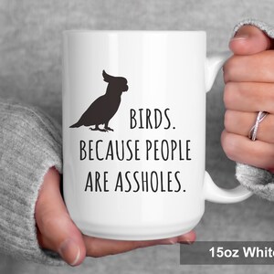 Funny Bird Mug, Bird Lover Gift, Bird Coffee Mug afbeelding 7