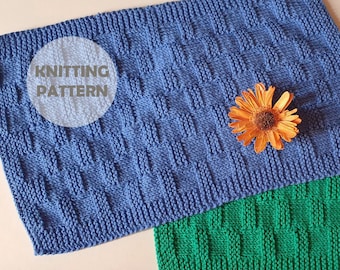 CLASSIC PLACEMAT (Digital Knitting Pattern) / Simple Pattern /  Digital Knitting Pattern