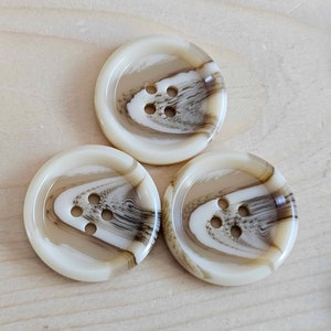 GLACIER / 20-30mm / Resin Buttons / Sewing Buttons image 2