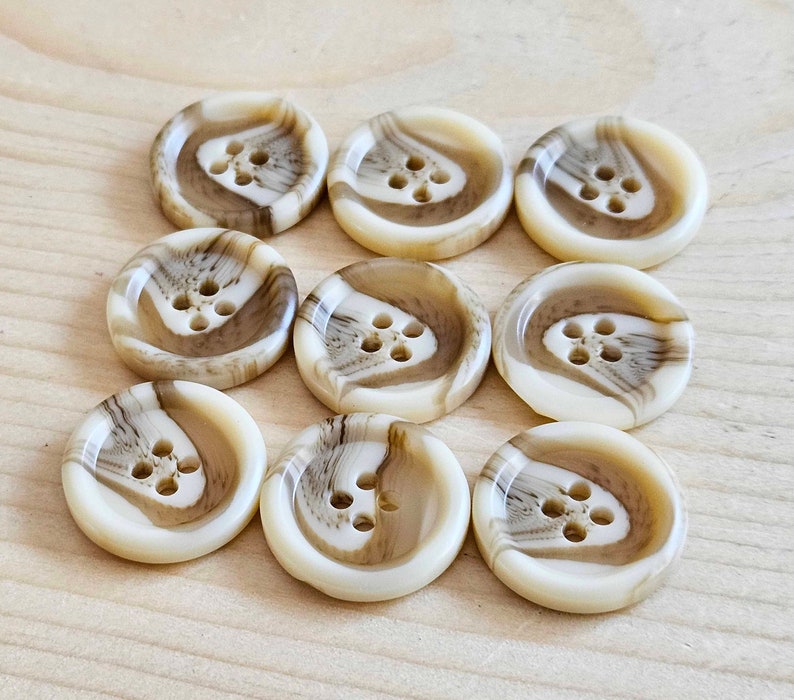 GLACIER / 20-30mm / Resin Buttons / Sewing Buttons image 6