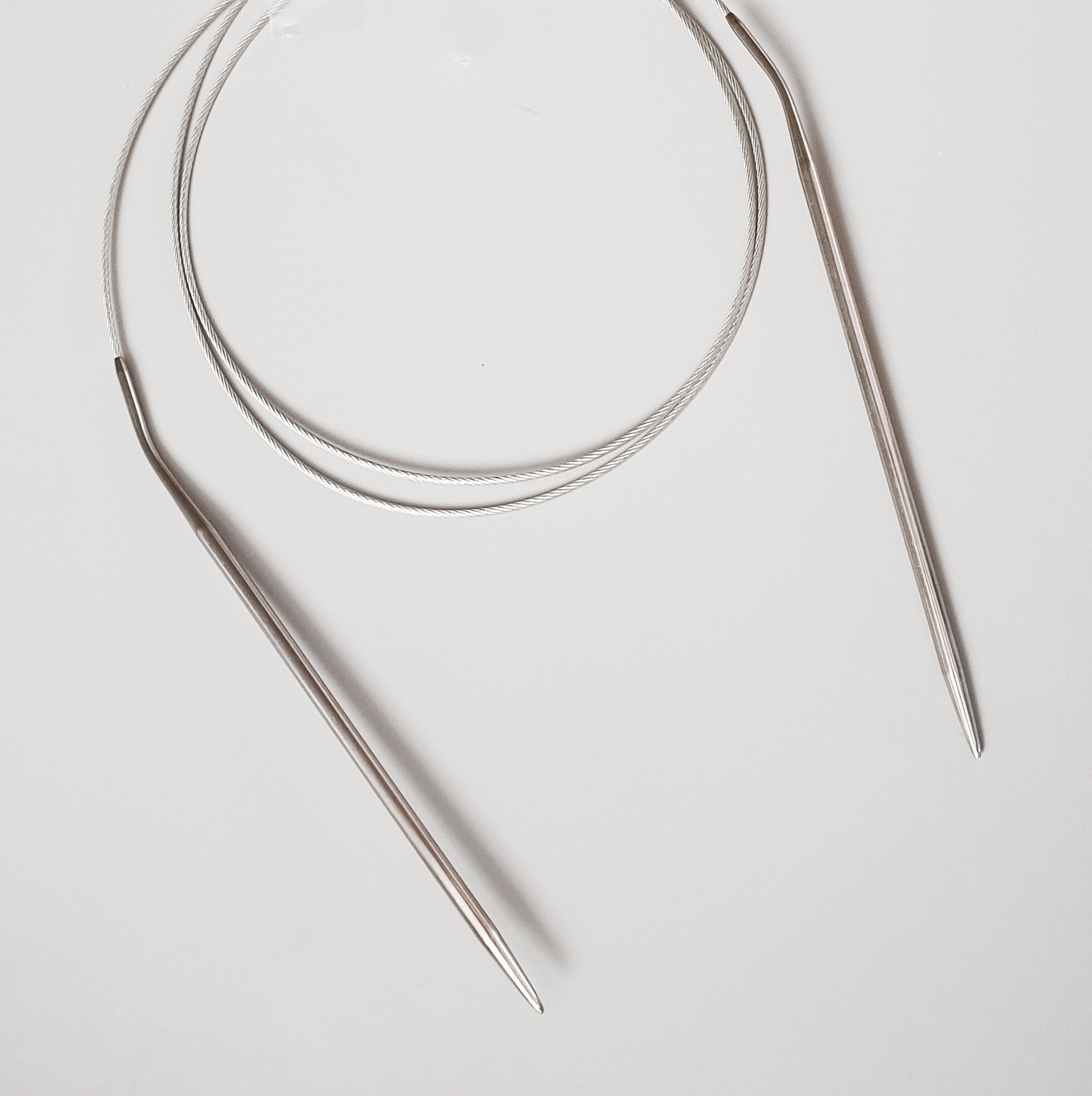Curved Needle, Large, 6x.75 inches, Bead Spinner, Steel, 1 Needle,  Beadsmith, Priced per piece