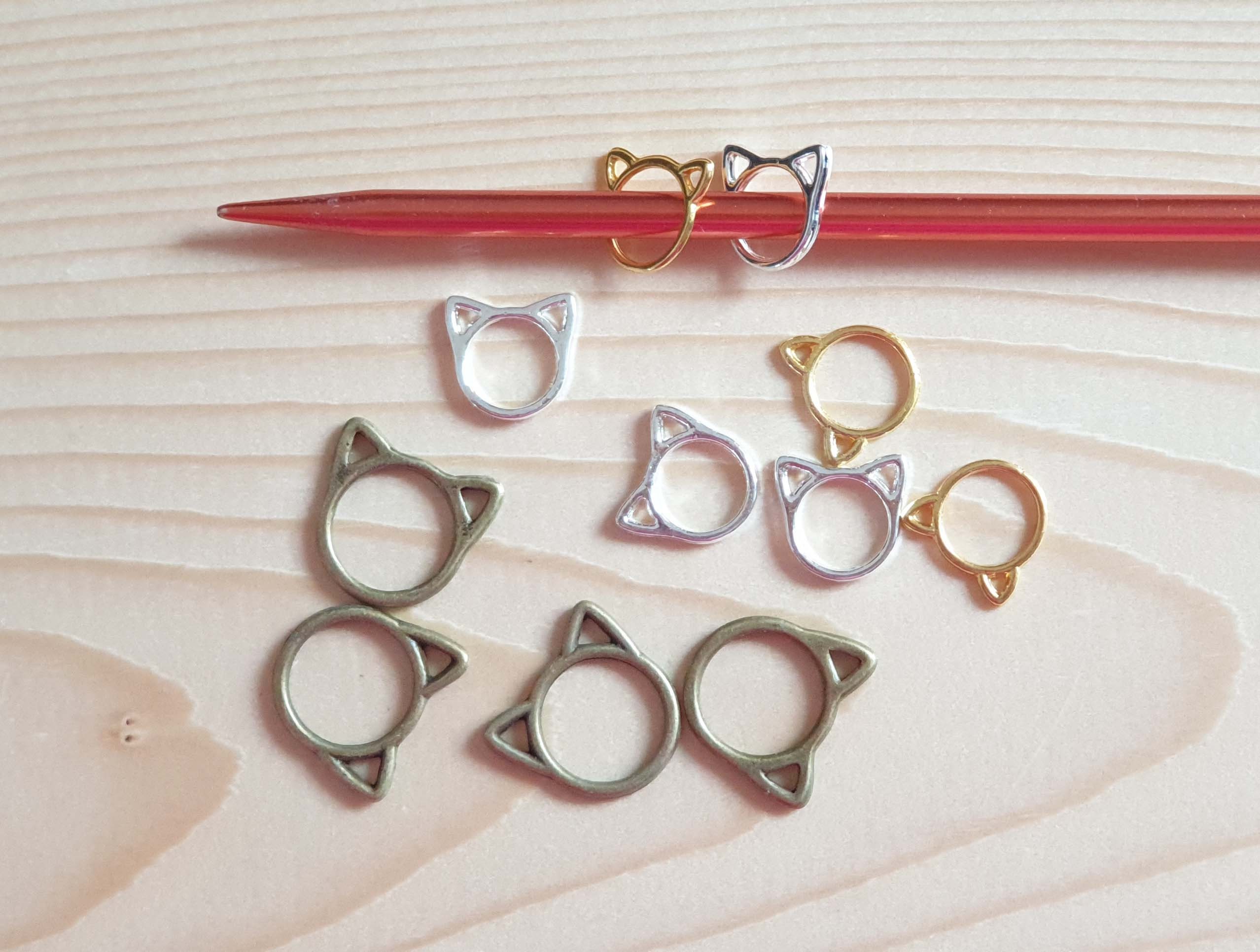 5 Colors Knitting Markers Rings Heart-shaped Stitch Markers Colored Zinc  Alloy Knit Knitting Stitch Markers Rings For Sewing Diy Knitting Handcrafts  Inner Diameter - Temu Norway