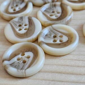 GLACIER / 20-30mm / Resin Buttons / Sewing Buttons image 4