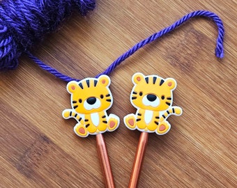 BABY TIGER Maschenstopper / Stricknadelstopper / Spitzenschutz / Kurzwaren