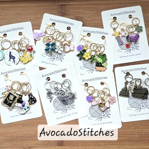 Clearance // Mystery Stitch Marker / 10-Piece Sampler Pack / Knitting Crochet Notions