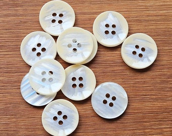 CITRINE / 15-18mm / Resin Buttons / Sewing Buttons