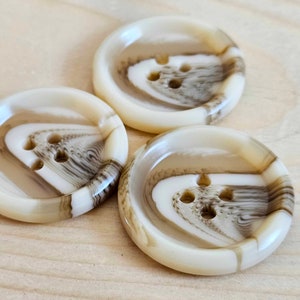 GLACIER / 20-30mm / Resin Buttons / Sewing Buttons image 5