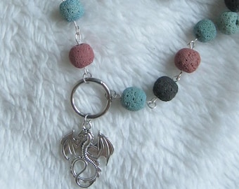 ketting met drakenbedel