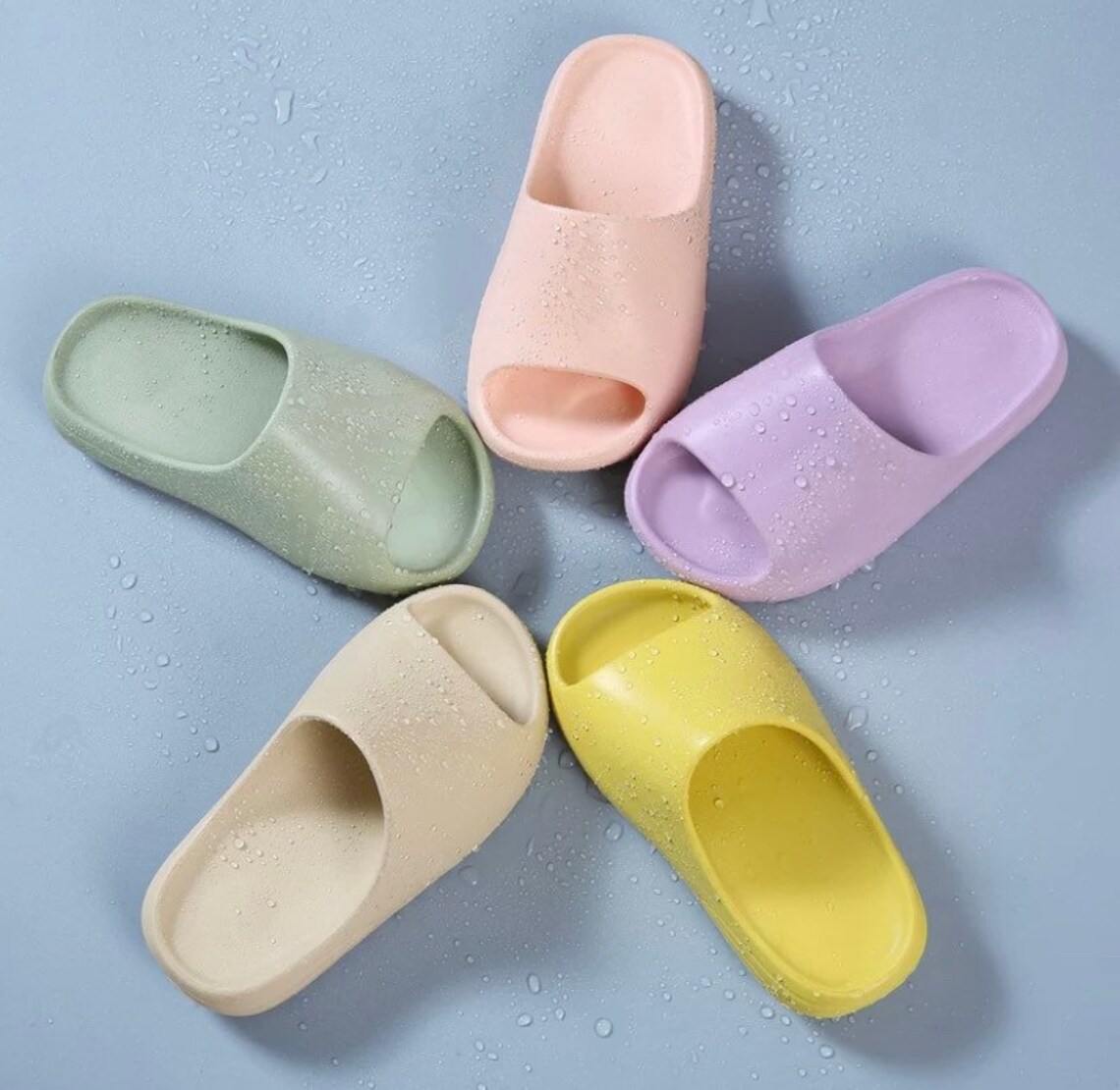 KIDS Slides / Yeezy Trendy | Etsy